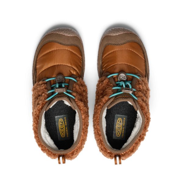 Big Kids' Howser II Waterproof Chukka  |  Roasted Pecan/Dark Earth