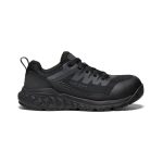 Women's Arvada ESD Work Sneaker (Carbon Toe) | Black/Black