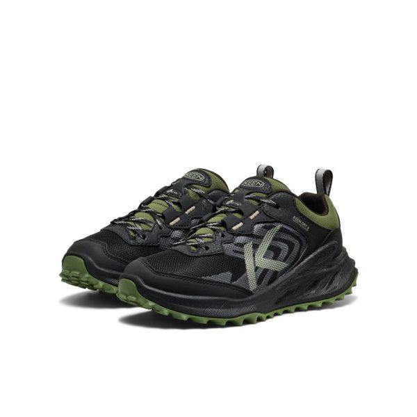 Big Kids' Zionic Waterproof Shoe  |  Black/Bronze Green
