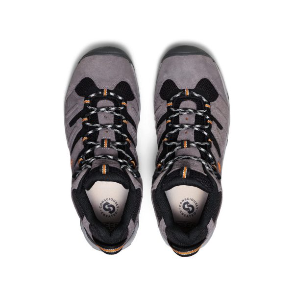 Men's Headout Waterproof Hiking Boot  |  Magnet/Orange Pepper