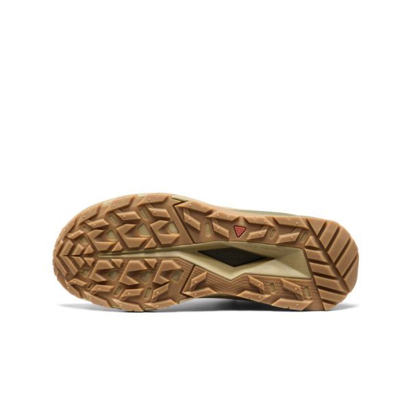 Men's Targhee Apex Wide Waterproof Hiking Boot  |  Dark Olive/Khaki