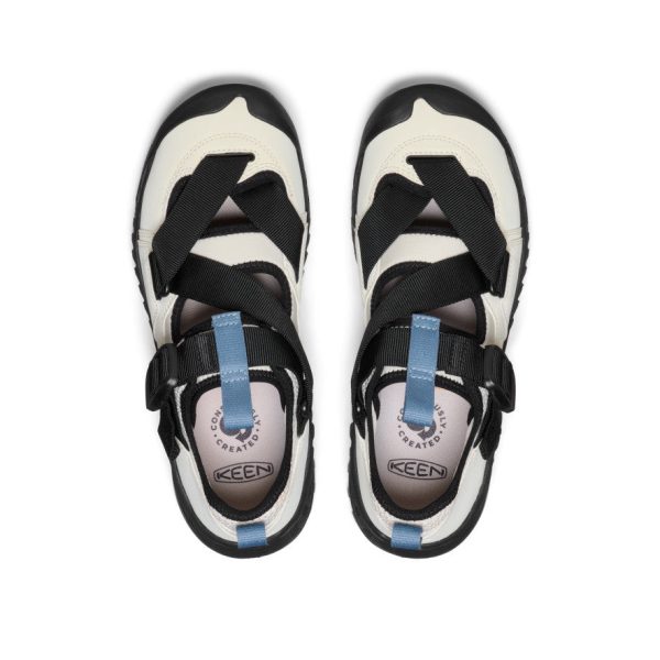 All Gender Hoodzerra Sandal  |  Silver Birch/Black