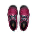 Big Kids' Howser II Waterproof Chukka  |  Beaujolais/Pool Blue