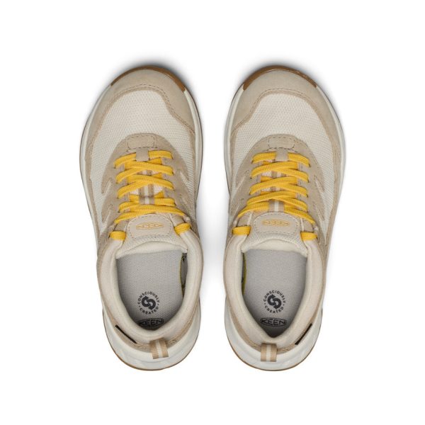 Big Kids' Hightrail Waterproof Hiking Shoe  |  Birch/Daffodil