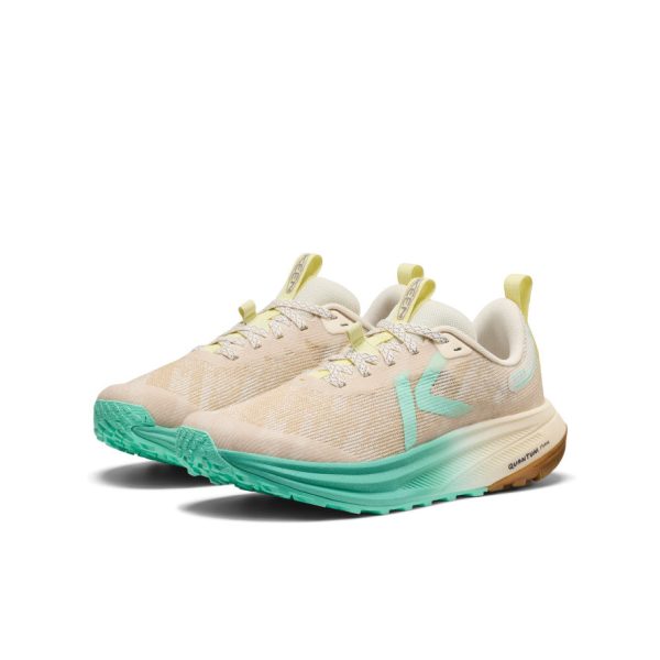 Women's Roam Trail Running Shoe  |  Birch/Cabbage