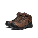 Men's Targhee IV Waterproof Work Boot (Carbon Toe)  |  Dark Earth/Black