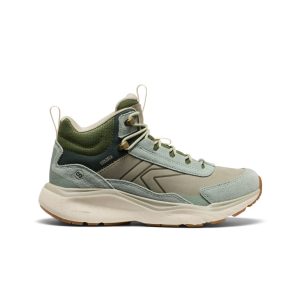 Women's Leiki Waterproof Leather Hiking Boot  |  Iceberg Green/Bronze Green