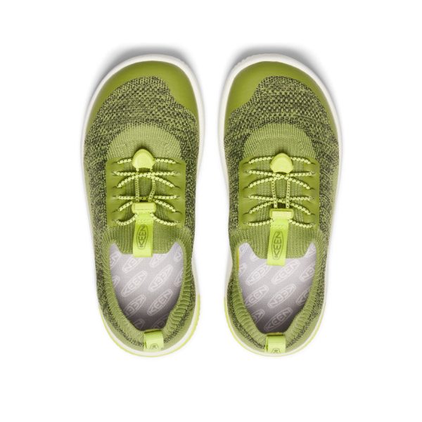 Big Kids' KNX Knit Sneaker | Iguana/Evening Primrose