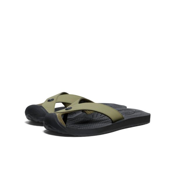 Men's Barbados Flip-Flop  |  Martini Olive/Black