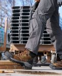 Men's Evanston 6 Insulated Waterproof Boot (Carbon Toe)  |  Bison/Black