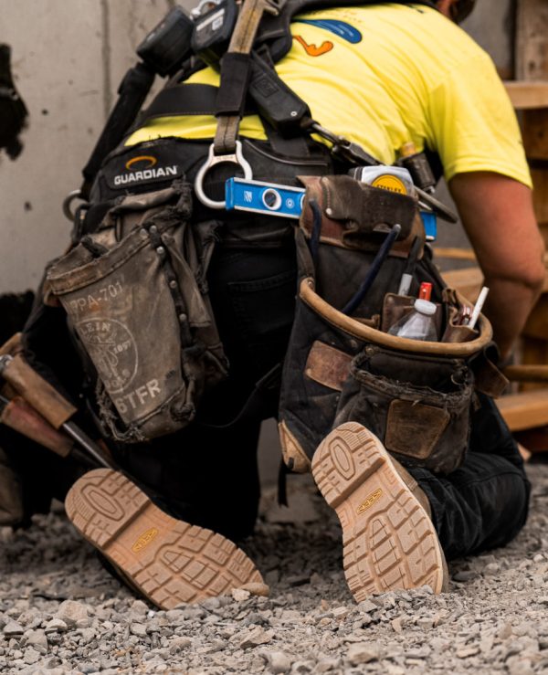 Women's San Jose 6 Waterproof 90?? Heel Boot (Aluminum Toe)  |  Steel Grey/Gum