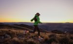 Women's Seek Trail Running Shoe | Black/Sunset Sand