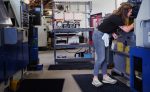 Women's Arvada Shift Work Sneaker (Carbon Toe) | Reef Waters/Legion Blue