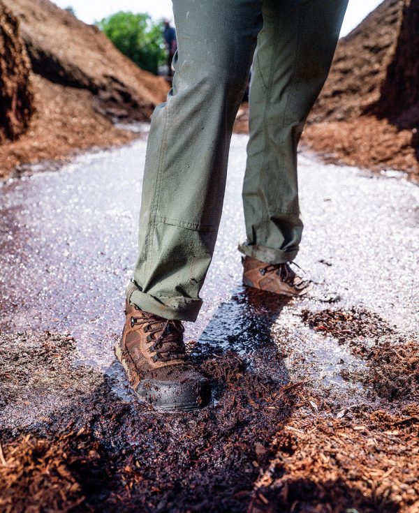 Women's Skokie Waterproof Work Boot (Soft Toe) | Bison/Black