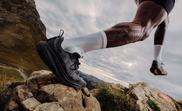 Men's Roam Trail Running Shoe  |  Magnet/Burnt Brick