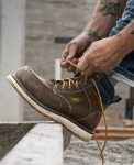 Men's Cincinnati 6 Waterproof Boot (Carbon Toe) | Dark Chocolate/Sandshell