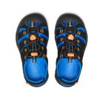 Big Kids' Newport Boundless Sandal  |  Black/Precious Blue