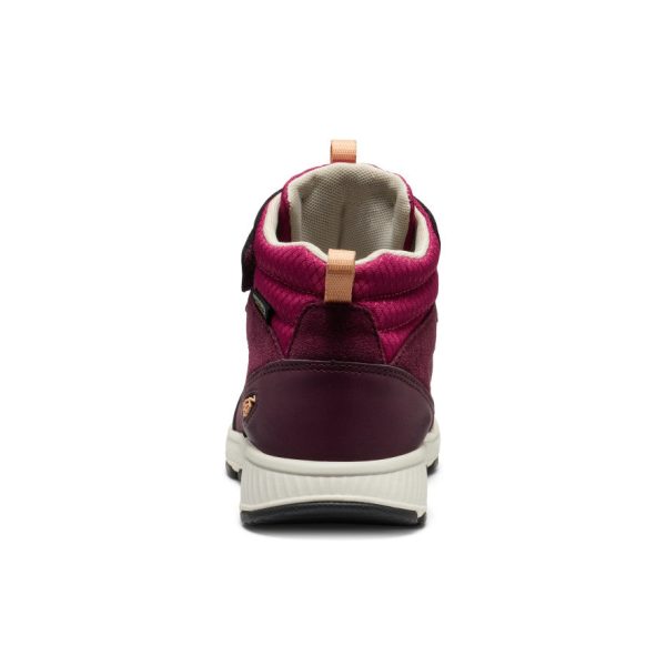 Big Kids' Skua Waterproof Boot  |  Fig/Peach Fuzz