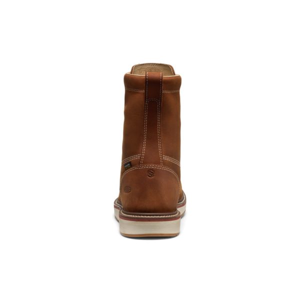 Men's Liberty 8 Waterproof Boot (Soft Toe)  |  Leather Brown/Birch