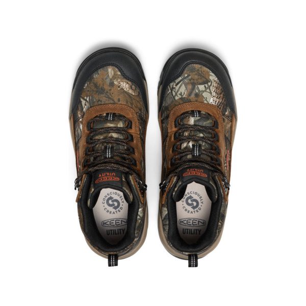 Men's Skokie Waterproof Work Boot (Soft Toe)  |  Camo/Black