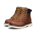 Men's Cincinnati 6 Waterproof 90° Heel Boot (Soft Toe)  |  Tuscan Red/Sandshell