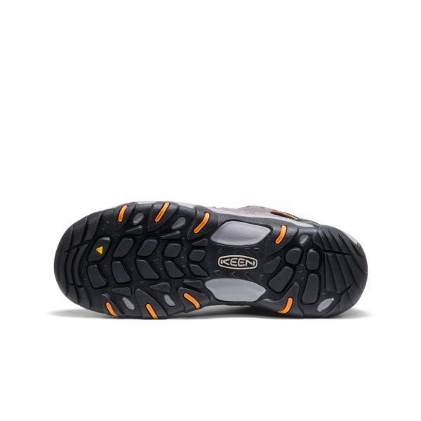 Men's Headout Waterproof Hiking Shoe  |  Steel Grey/Orange Pepper