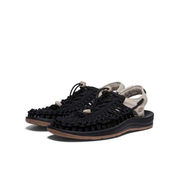 Men's UNEEK Sneaker  |  Black/Plaza Taupe