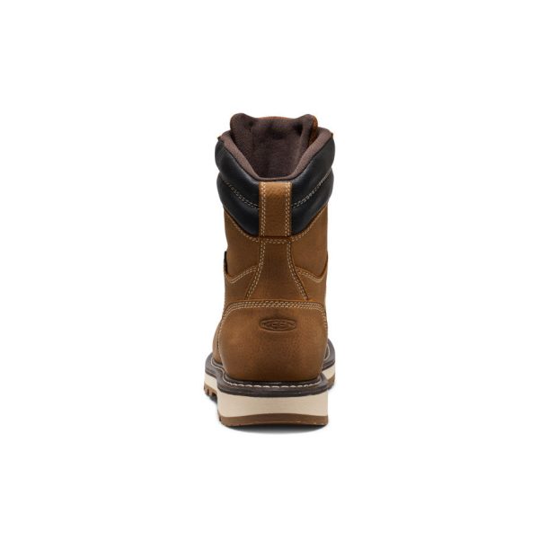 Men's Cincinnati 8 Waterproof 90° Heel Boot (Carbon Toe) | Belgian/Sandshell