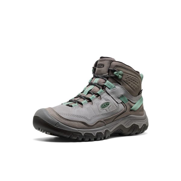 Women's Targhee IV Waterproof Hiking Boot  |  Alloy/Granite Green