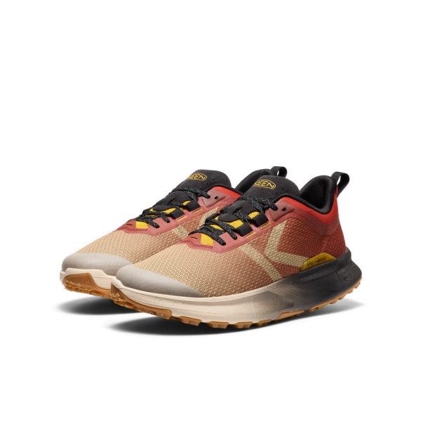 Men's 450 Dirt Hiking Shoe  |  Safari/Red Ochre